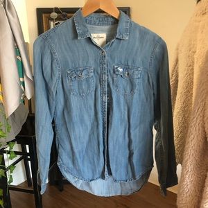 Abercrombie Jean Button Down